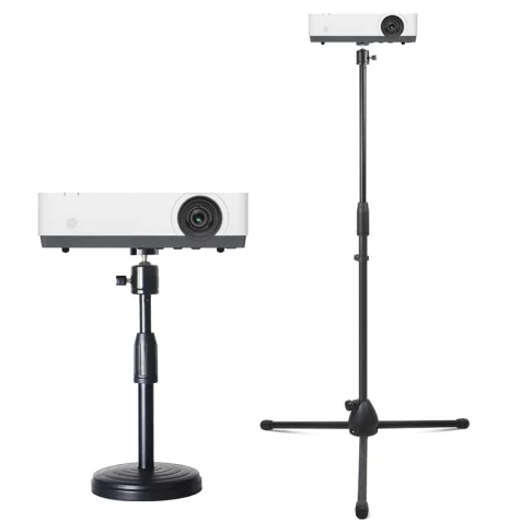 0.3M Round Base Tripod Projector Stand Holder 360 Degree Rotation