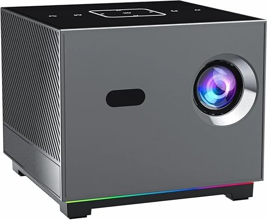 Xnano X3 Smart Mini Projector Android 10 4K Compatible WiFi Screen Mirroring Full HD 1080P LED Home Theatre with Voice Remote