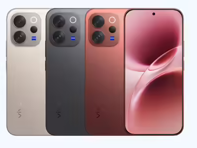 Vivo V70 5G 512GB ROM 12GB RAM 6.59" AMOLED Display Android 16 OriginOS 6 Qualcomm SM7750-AB Snapdragon 7 Gen 4 (4 nm) 50 MP + 50 MP + 8MP Main Camera 50 MP Front Camera 6500mAh Si/C Li-Ion Battery view 3