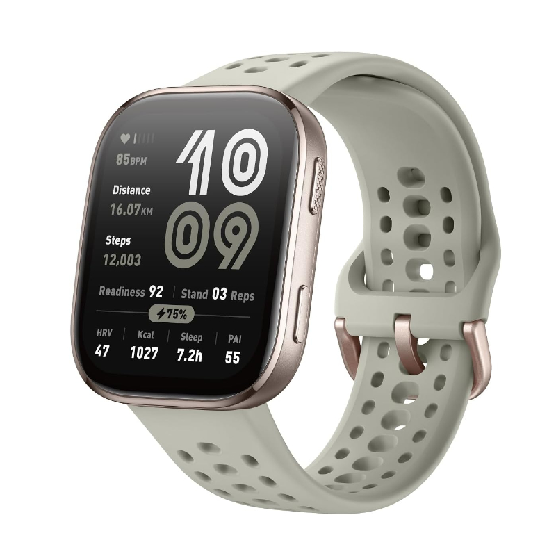 Amazfit Bip 6 Smart Watch GPS Bluetooth Calling 1.97" AMOLED Display 120+ Activity Modes Step Tracking Heart-Rate Monitoring & VO2 Max Sleep & Health Monitoring Alexa Built-In AI Fitness App