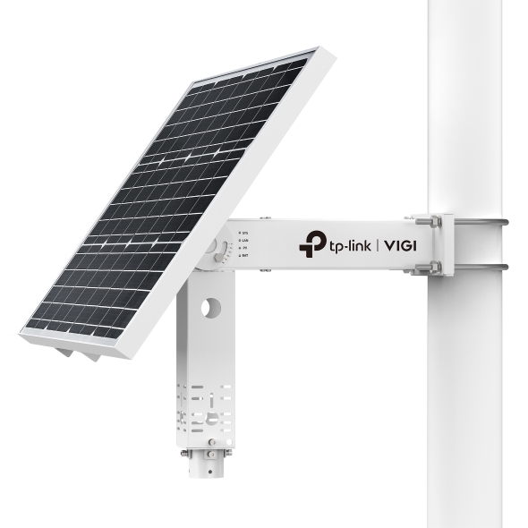 TP Link VIGI SP6030 Intelligent Solar Power Supply System 60W Photovoltaic Panel and 31.2Ah/10.8V Lithium Battery