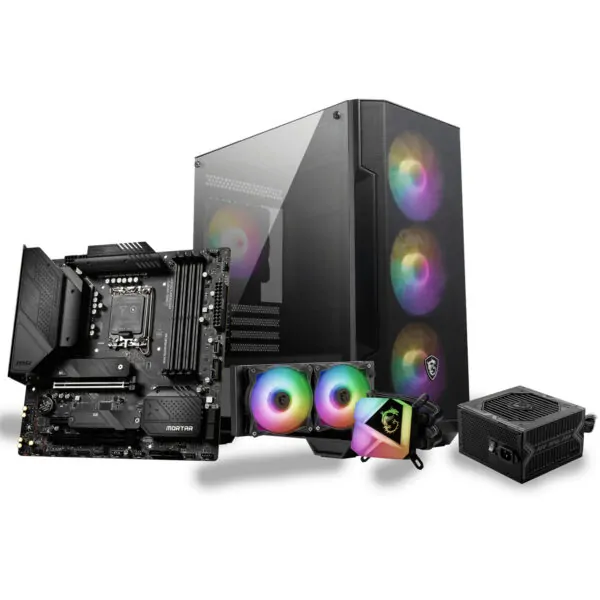 MSI AI Gaming Desktop PC Intel Core i9-14900KF 32GB RAM 1TB SSD 8GB GDDR7 GeForce RTX 5060 Gaming TRIO Graphics Air Cooling MSI MAG CORELIQUID A15 CPU Only 1 Year Warranty view 3