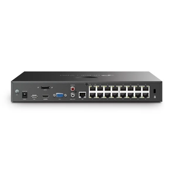 TP-Link TL-VIGI NVR2016H-16MP 16-Channel PoE+ Network Video Recorder view 3