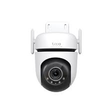 TP-Link Tapo C520WS Outdoor Pan/Tilt Security Wi-Fi Camera 2K QHD Live View Color Night Vision & Two-Way Audio