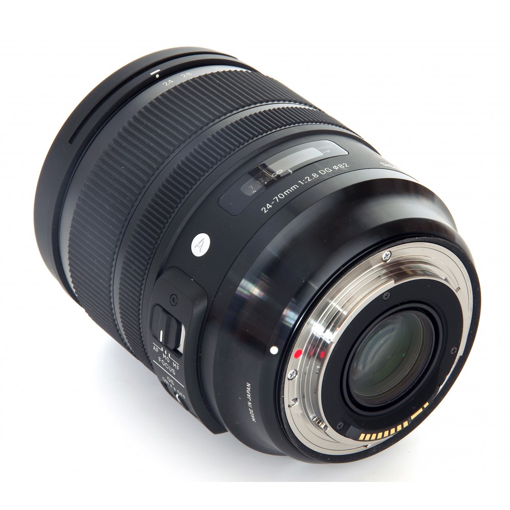 Sigma 24-70mm f/2.8 DG OS HSM Art Lens Nikon F Mount view 3