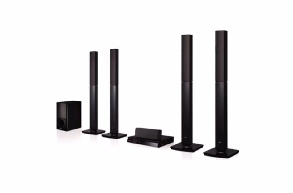 LG LHD657 1000W 5.1ch 4Tallboys Wireless Bluetooth Audio Home Theatre System