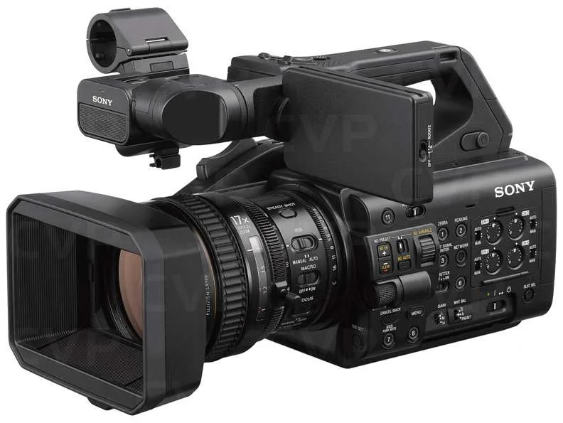 Sony PXW-Z300 3-CMOS XDCAM Camcorder Shoulder-Mount Professional Video Camera view 3
