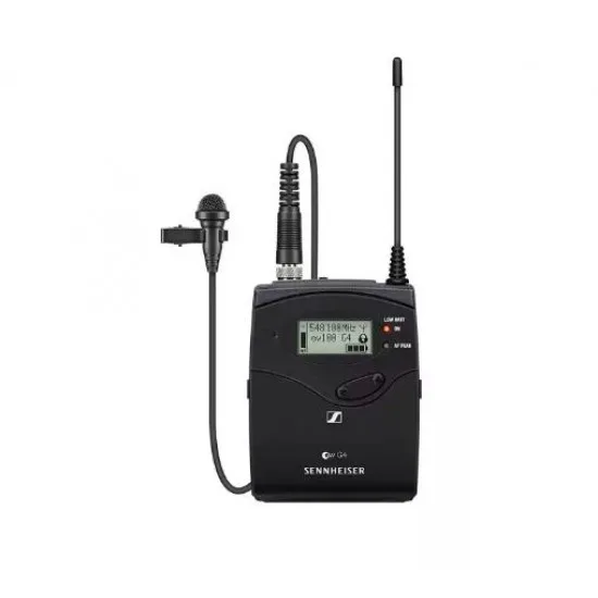 Sennheiser Camera-Mount Wireless Omni Lavalier Lapel Microphone System