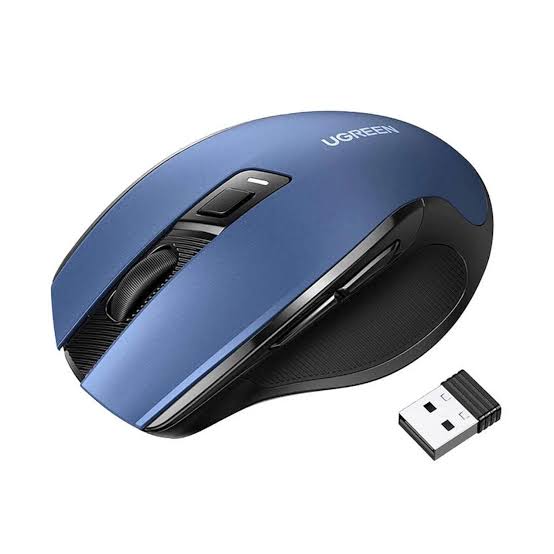 UGREEN MU006 Wireless Ergonomic Silent Click Mouse view 3