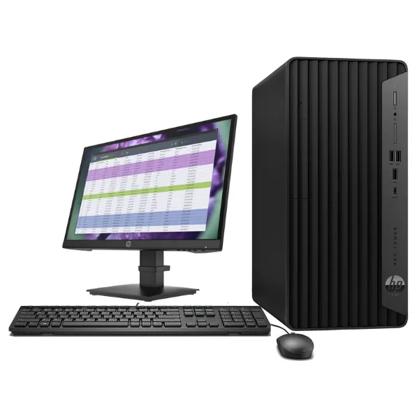 HP Pro Tower 290 G9 Desktop PC Bundle 12th Gen Intel Core i7 16GB DDR4 3200 DIMM 512GB PCIe NVMe M.2 SSD FreeDOS Plus HP 125 Wired Keyboard & Mouse and HP 27" FHD Monitor 1 Year Warranty view 3