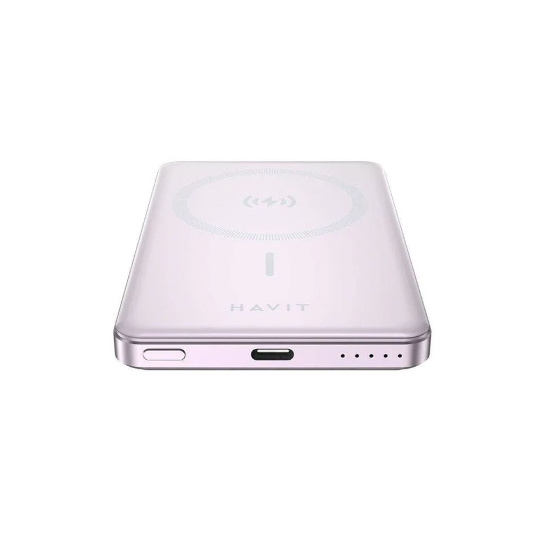 Havit PB5219 3-in-1 10000mAh 20W Magnetic Wireless Charging Power Bank view 3