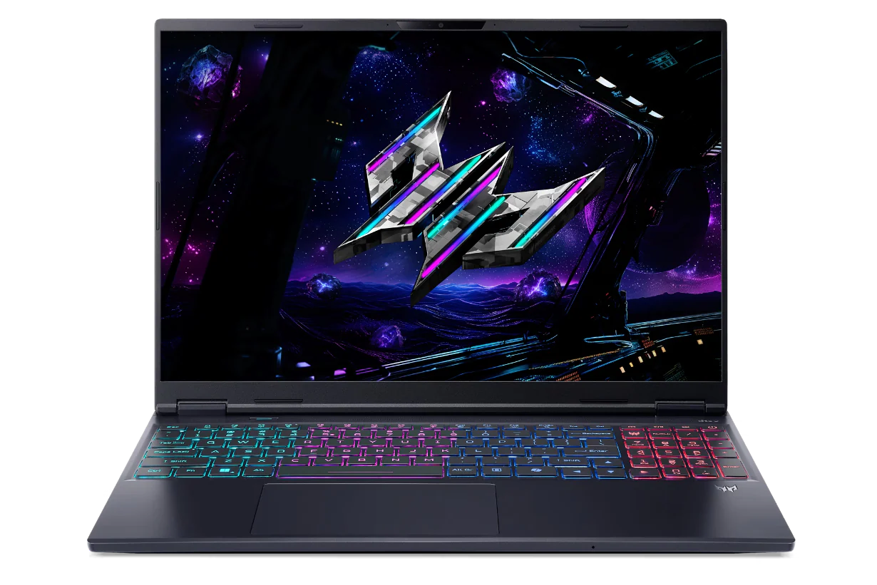 Acer Predator Helios Neo 16S AI Gaming Laptop Intel Core Ultra 9-275HX 16GB DDR5 RAM 1TB SSD 16" OLED WQXGA 240Hz Display 8GB GDDR7 GeForce RTX 5060 GPU Windows 11 Home Full-Size RGB Keyboard 1 Year Manufacturer