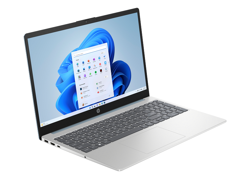 HP Laptop 15-fd0215dx Intel Core 5-120U 16GB DDR5 5200 RAM 512GB SSD 15.6" FHD IPS Touchscreen Display Integrated Intel Graphics HP True Vision 720p HD Camera Dual Speakers Full-size Keyboard Windows 11 Home 1 Year Warranty view 3