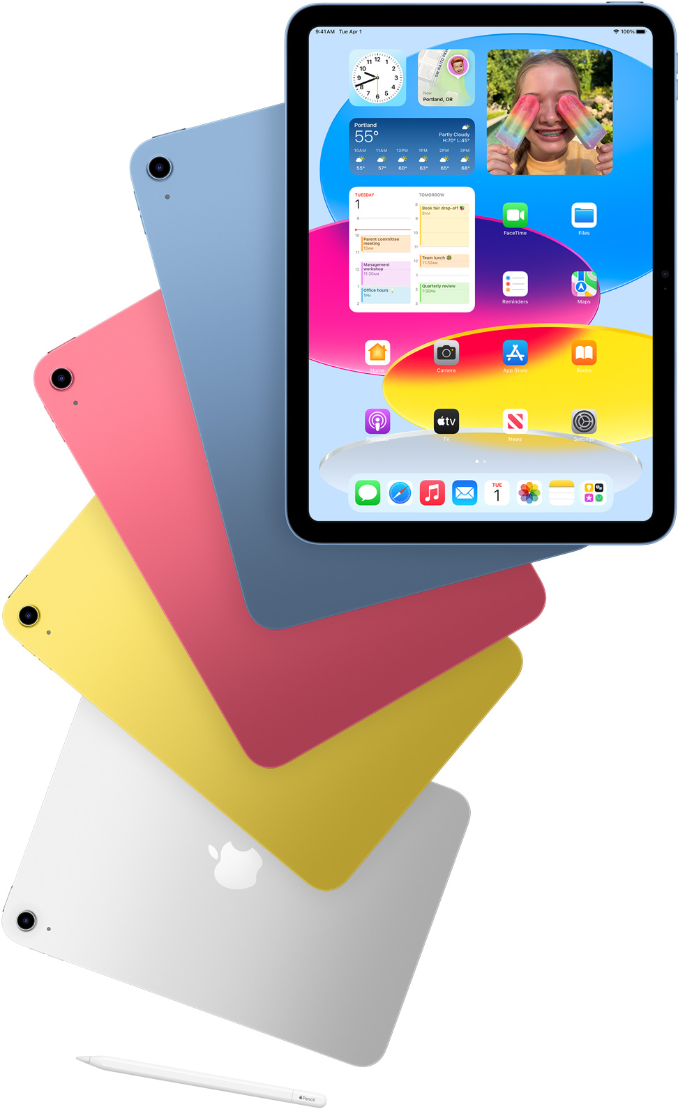 Apple iPad 11th Gen A16 chip 11" Liquid Retina Display 128GB 12MP Front 12MP Back Camera Touch ID Wi-Fi + Cellular view 3