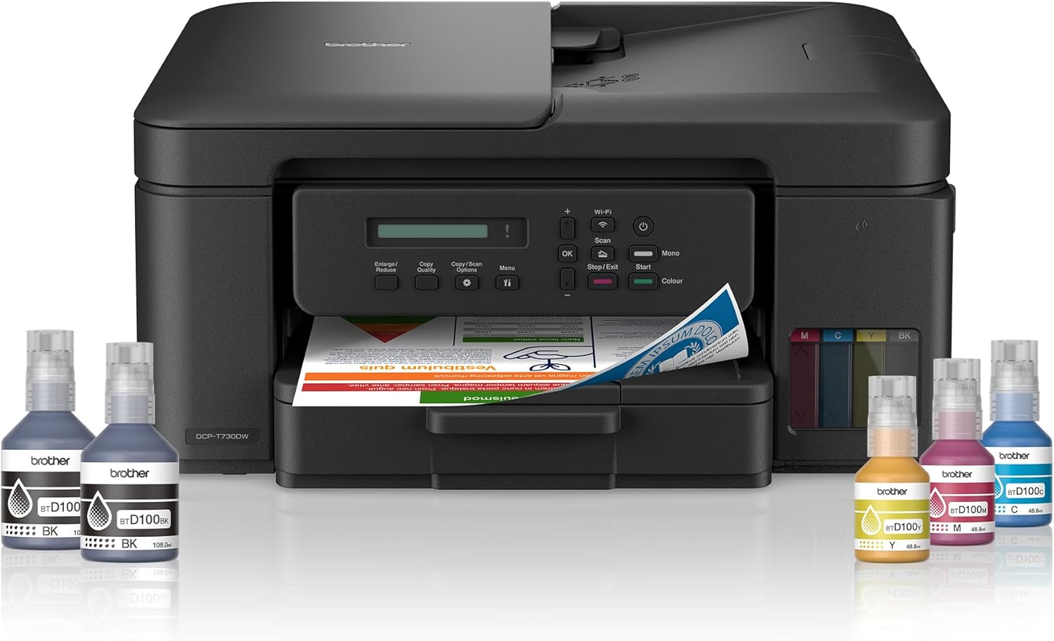 Brother DCP-T730DW All-in-One Ink Tank Printer