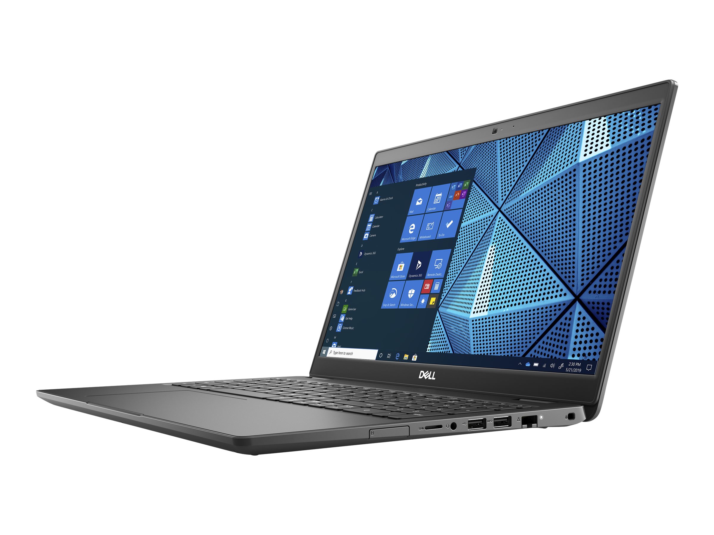 Dell Latitude 3510 10th Gen Intel Core i5-10210U 16GB RAM 256GB SSD 15.6" HD Display Intel UHD Graphics Wi-Fi Bluetooth Webcam Ex UK 6 Months Warranty view 3