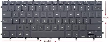 Dell Precision 5530 M5530 Keyboard Replacement