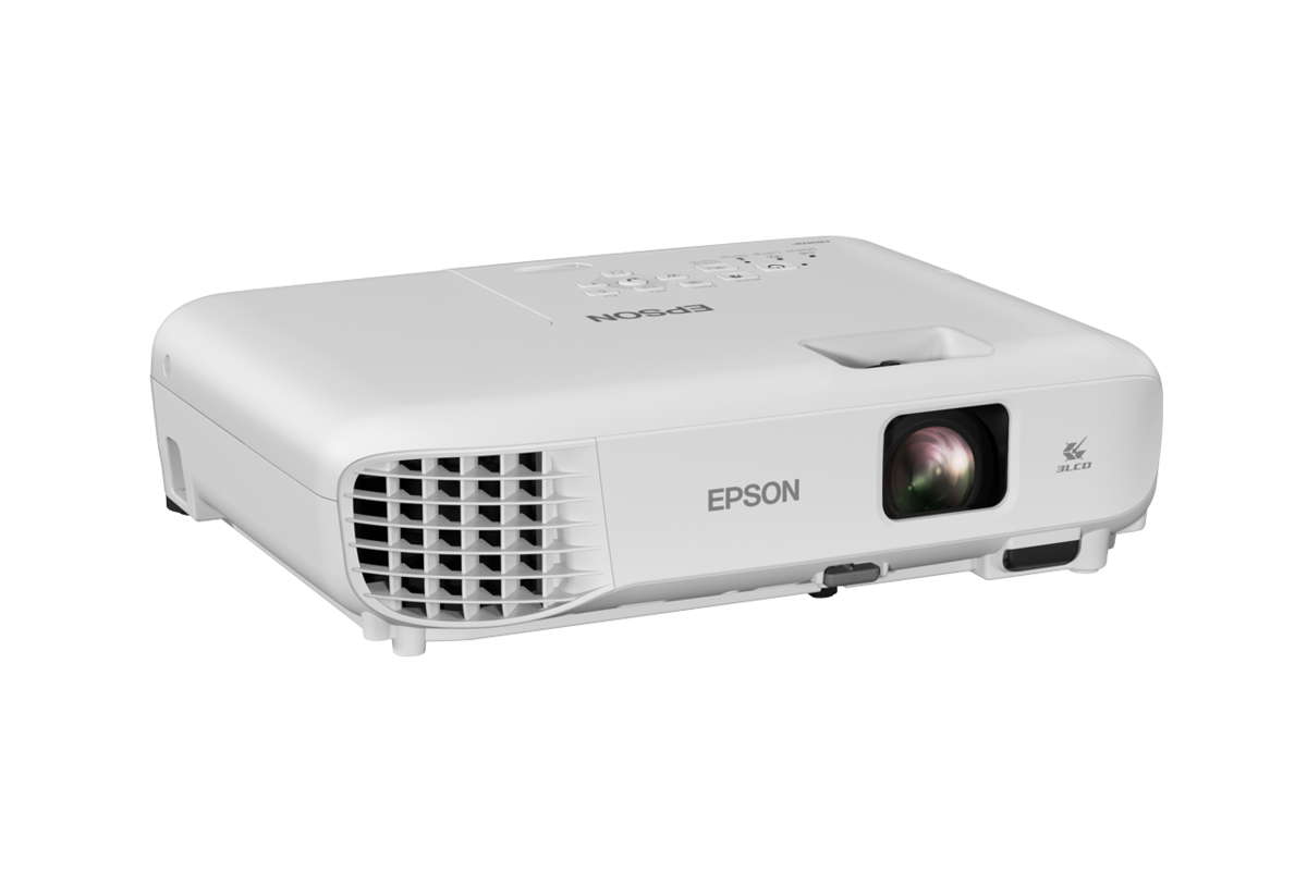 Epson EB-E12 XGA 3LCD 3600 Lumen Projector view 3