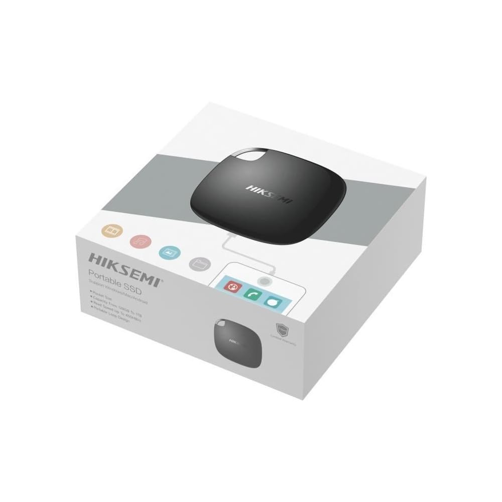 Hikvision Hiksemi Pocket 512GB Portable SSD External Solid State Drive HS-ESSD-T100 view 3
