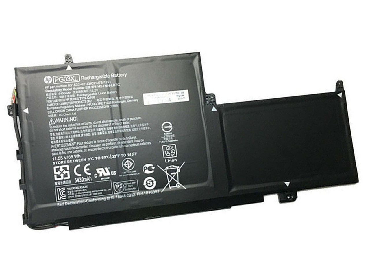 HP Spectre 15-AP PG03XL Original Battery