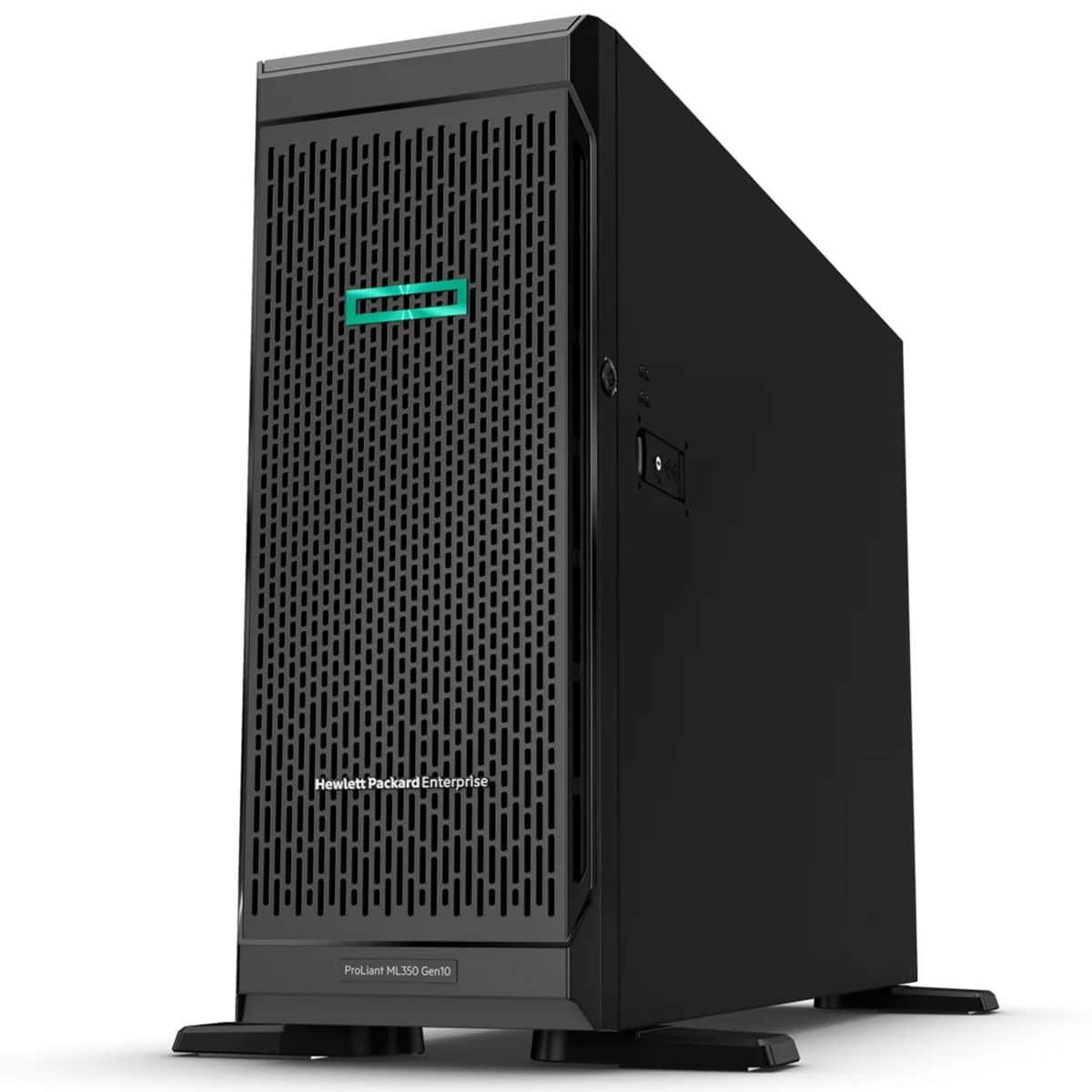 HPE ProLiant ML350 Gen 10 500W 8 Core Server With 16GB RAM 2TB SAS HDD PSU Tower Server view 3