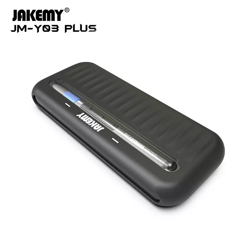 JAKEMY TOOLKIT JM-Y03 Plus Wireless Electric Screwdriver Set with LED Light Rechargeable Cellphone Camera Disassembly Screw Driver Kit