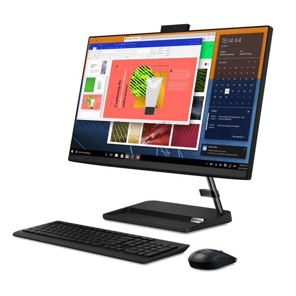 Lenovo IdeaCentre AIO 13th Gen Intel Core i7-13620H 8GB DDR4 RAM 512GB SSD 23.8" Integrated Intel UHD Graphics Windows 11 Home All-in-One Desktop view 3