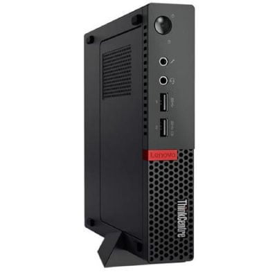 Lenovo ThinkCentre M910q Tiny Desktop Intel Core i5-7500T 8GB DDR4 RAM 500GB HDD Integrated Intel HD Graphics 630 Plus 23.8" FHD Display Monitor All-in-One Bundle