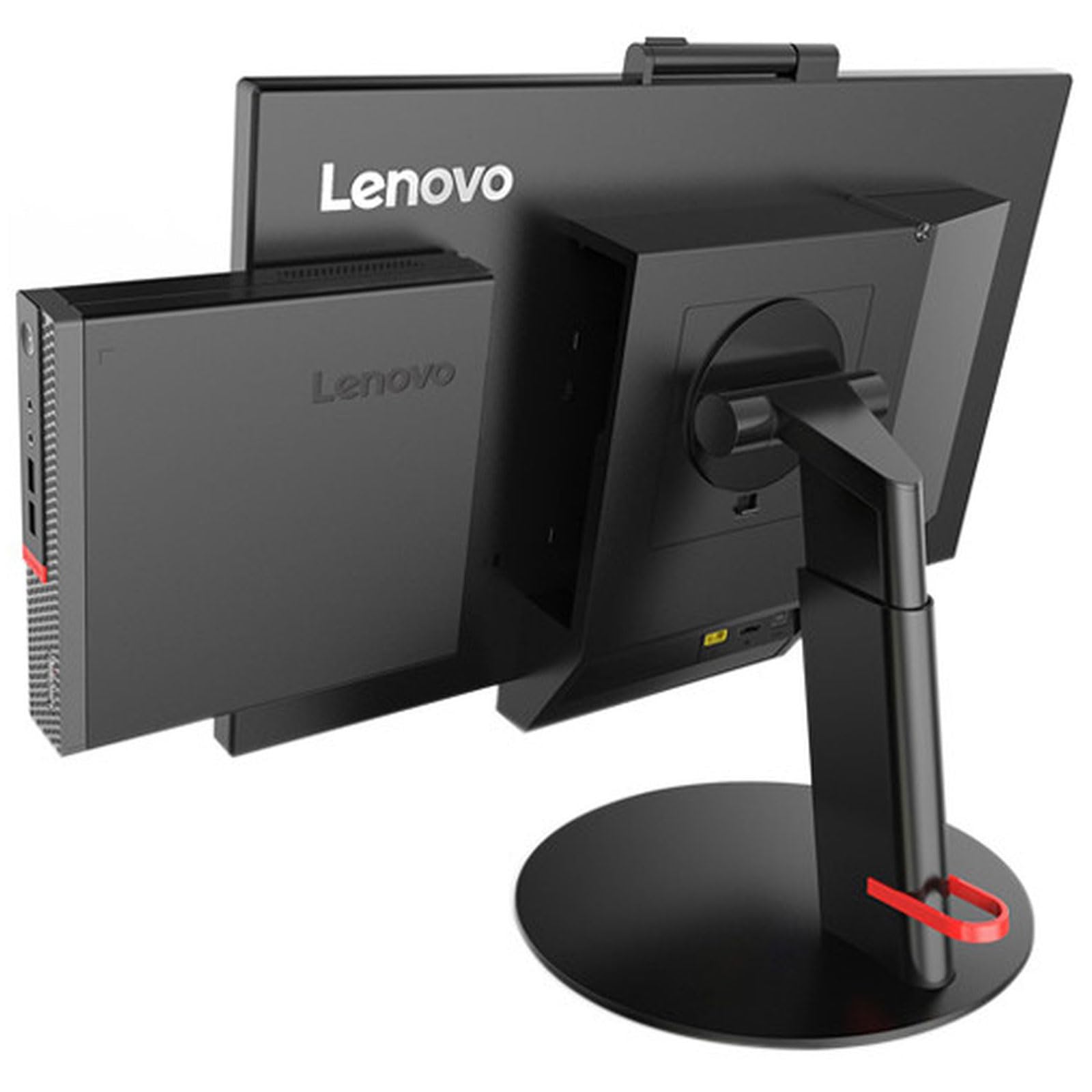 Lenovo ThinkCentre M920Q Tiny Business Desktop Intel Core i7-8700T 8GB RAM 500GB HDD Intel HD Graphics 630 Windows 10 Pro Plus Lenovo ThinkCentre TIO24 Gen 3 24″ Full HD Display All-in-One Bundle view 3
