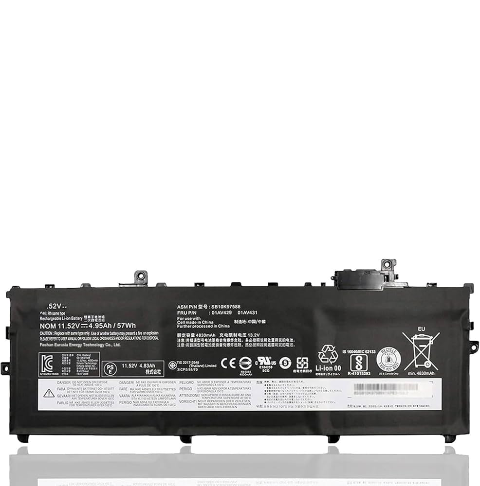 Lenovo ThinkPad X1 5th Gen 01AV494 Original Laptop Battery Replacement