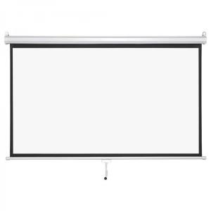 Light Wave LW MPS 240M 240cm x 240cm Manual Projector Screen