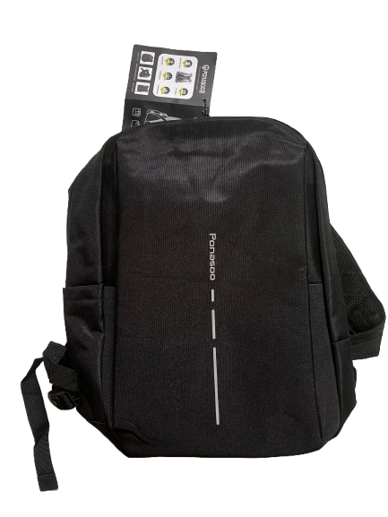 PONASOO Waterproof Large Classic Zipper Laptop Backpack