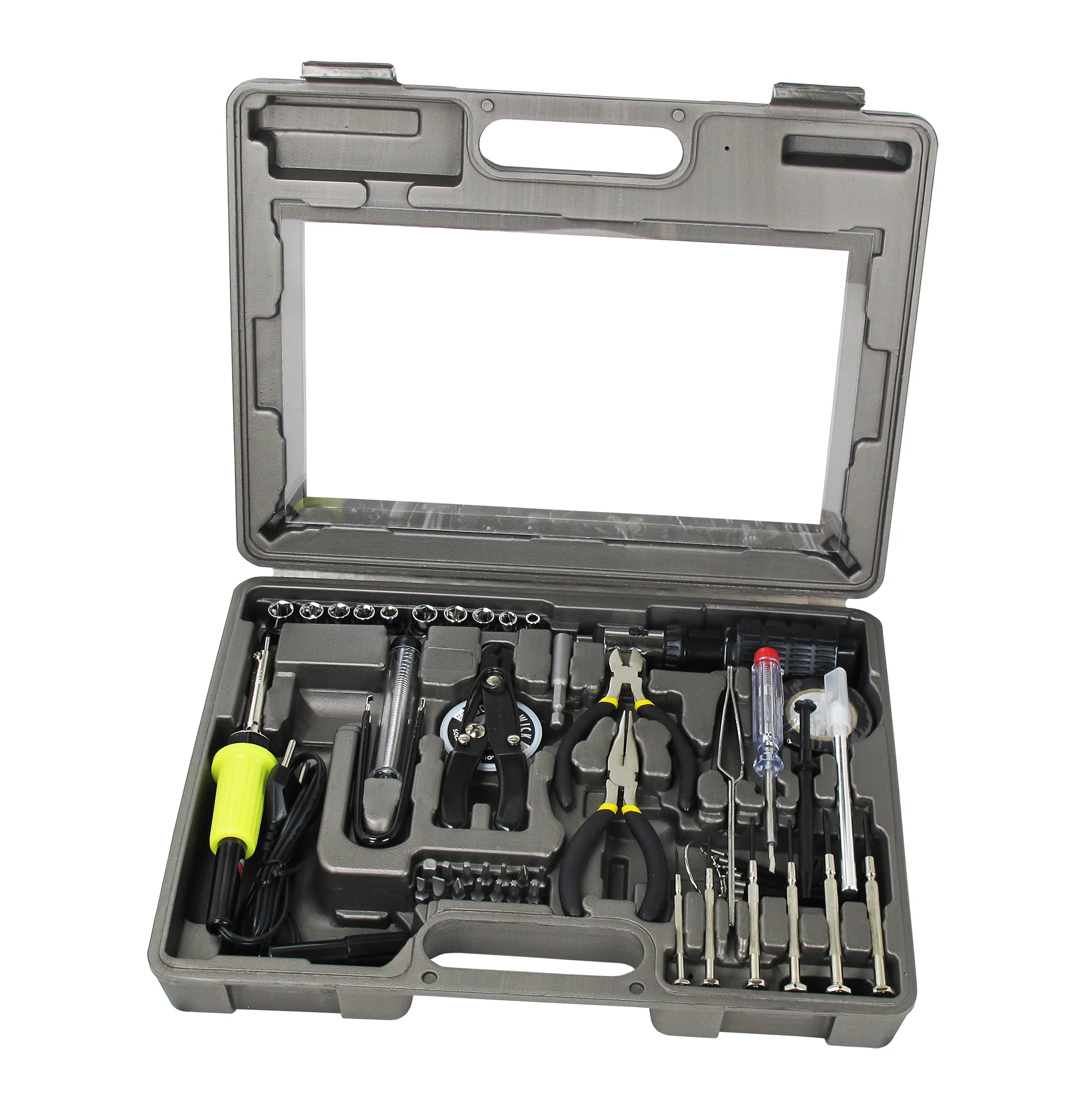 S-Tek 56 Piece Universal Computer Tool Kit Networking Repair Tool-Kit