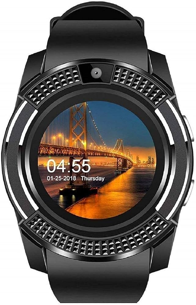 Smart Watch V8 with Touchscreen, SIM Slot, Camera and Waterproof Features