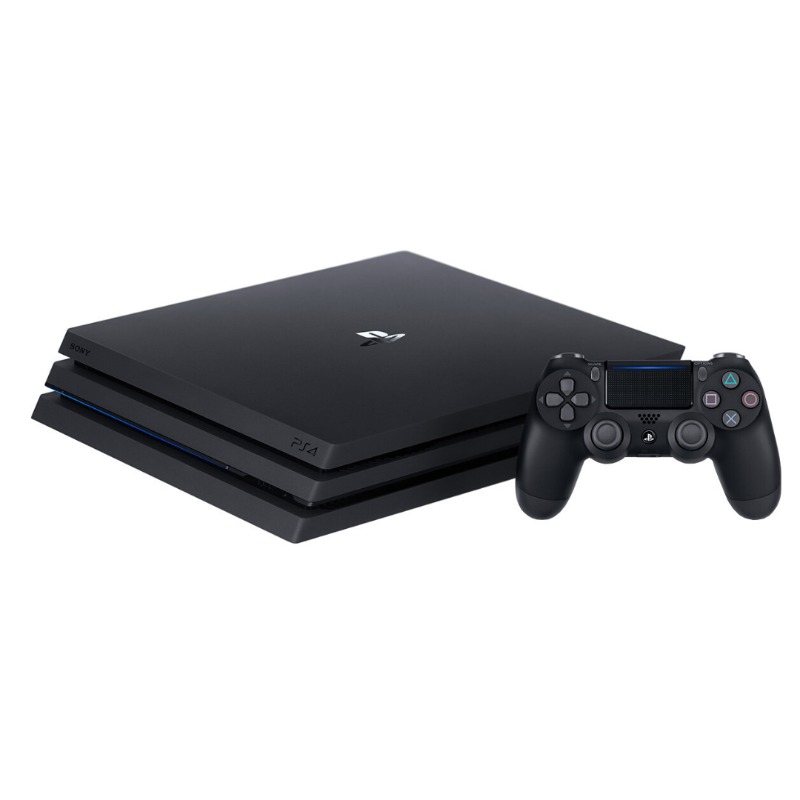 Sony PlayStation PS4 Pro 1TB Gaming Console AMD Radeon Polaris Architecture Blu-ray Disc Player view 3