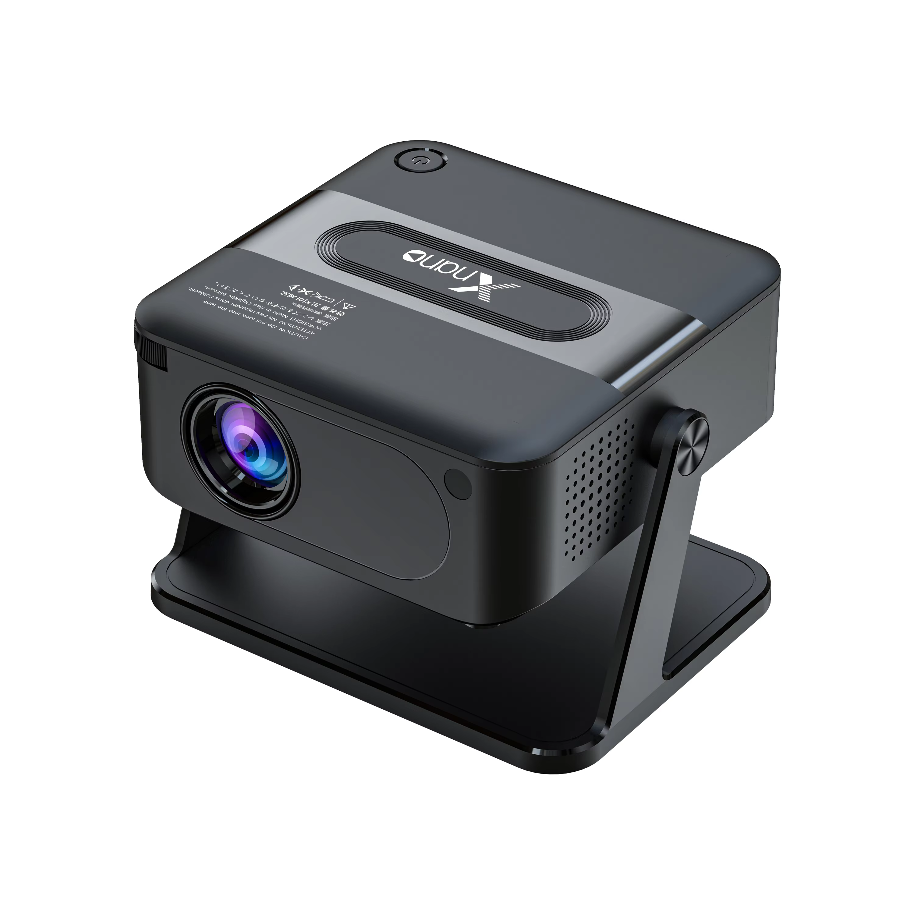 Xnano HA109 Mini 4K Smart Projector WIFI6 BT5.0 Auto Vertical Keystone Correction 0 Noise For Home Theater & Outdoor Movie Nights